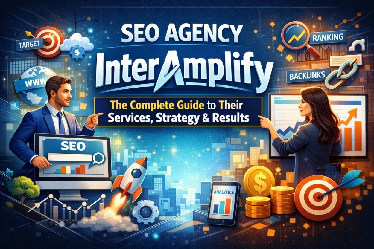 SEO agency guide with futuristic visuals