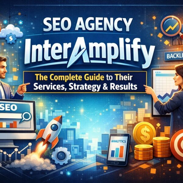 SEO agency guide with futuristic visuals