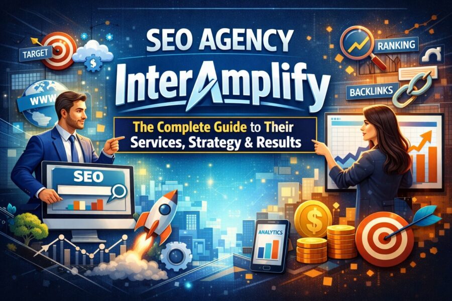 SEO agency guide with futuristic visuals